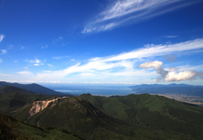 五色温泉の夏