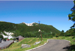 イワオヌプリ登山道